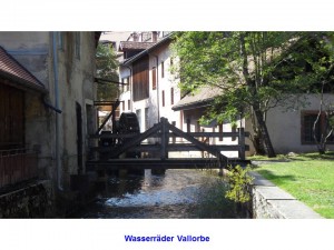 Wasserräder Vallorbe
